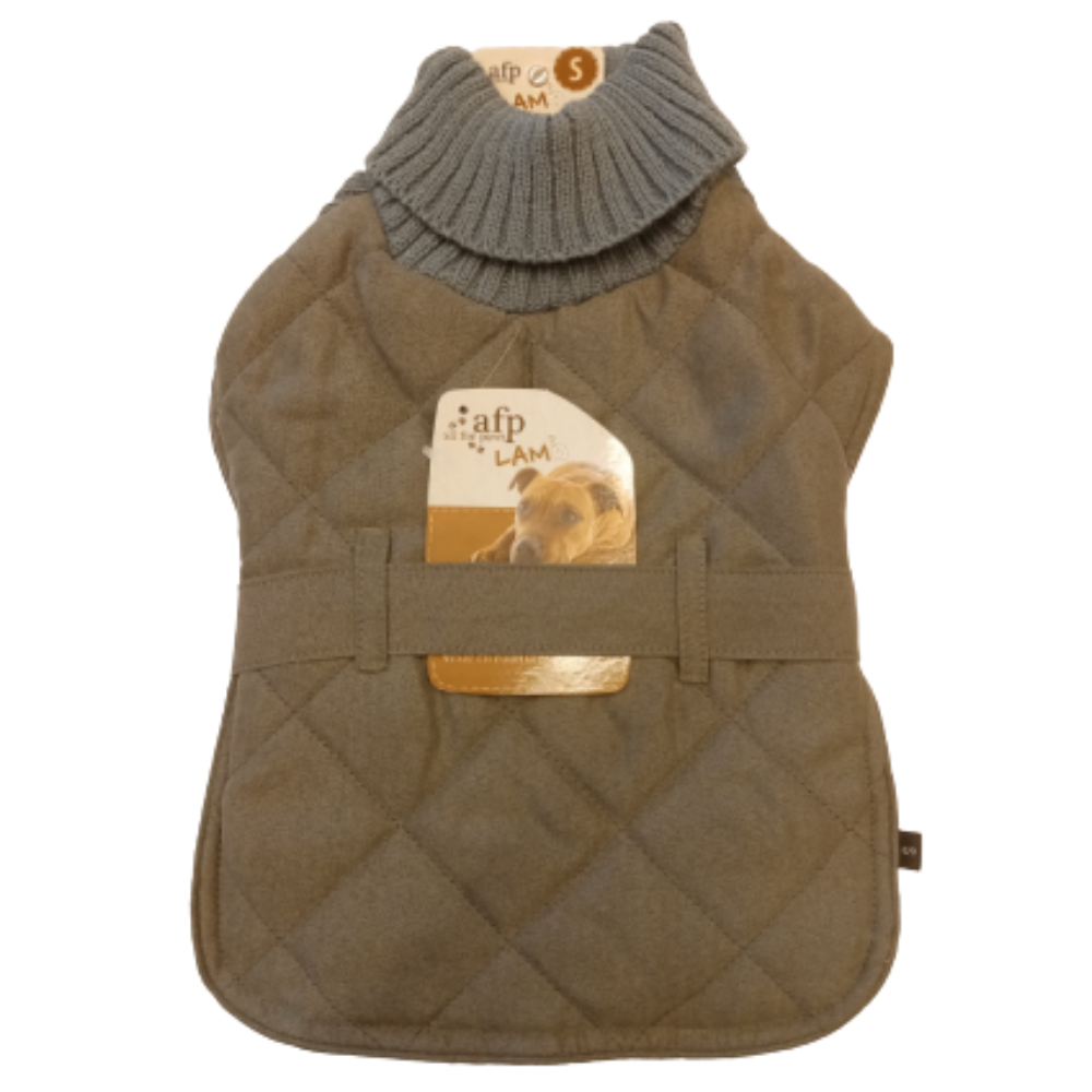 Capa Lamb Turtleneck Cinza