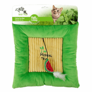 All for Paws Manta Gato Green Rush (60 GR Catnip) 34 CM