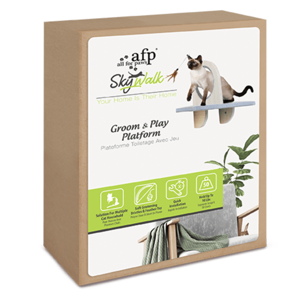 All for Paws Brinquedo Gato Skywalk - Groom & Play Platform - Image 3