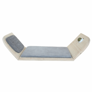 All for Paws Brinquedo Gato Skywalk - Scratcher Lounge Bed with Catnip Ball