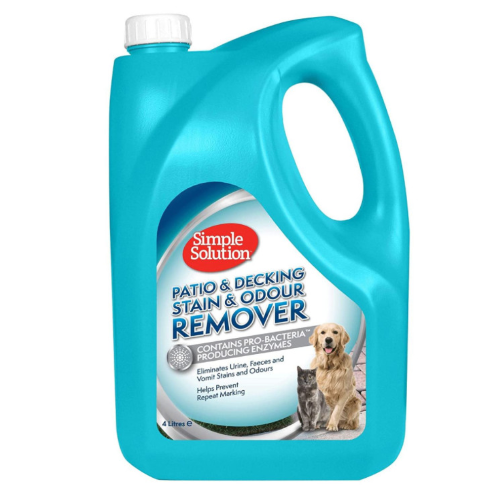 Simple Solution Removedor de Manchas e Odores Patio e Deck 4L