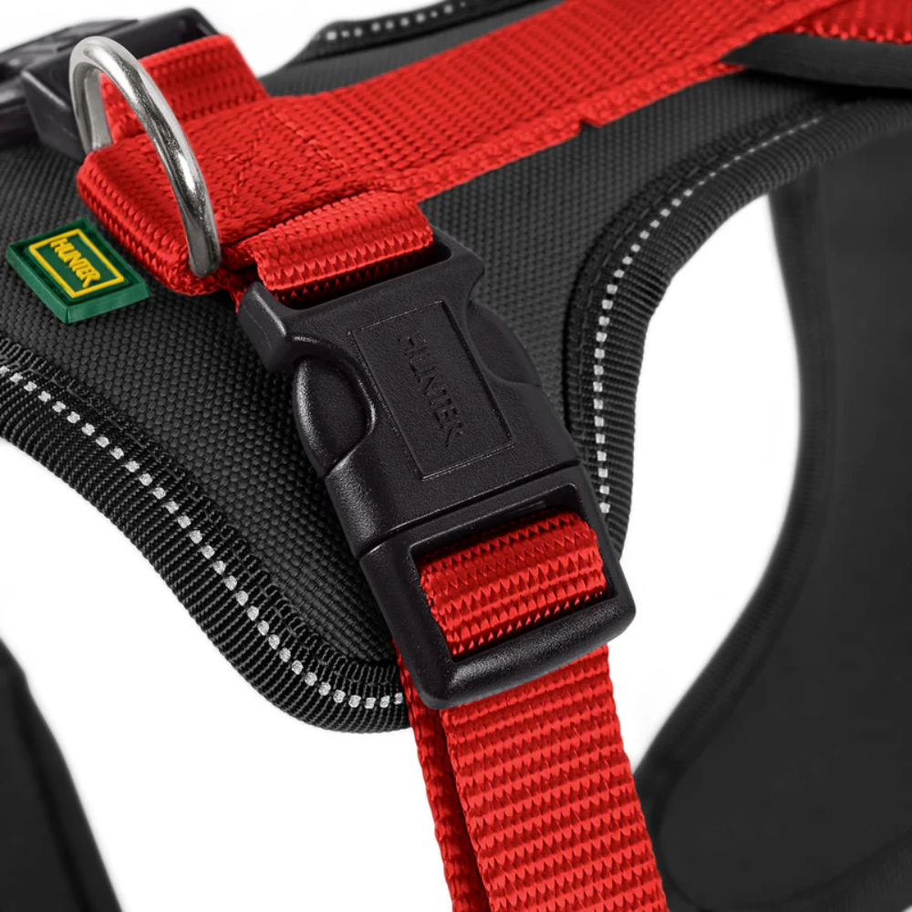 Hunter Peitoral Neopren Vermelho/Preto - Image 4