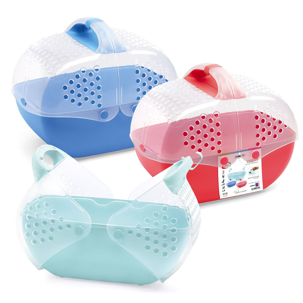 IMAC Transportadora Baggy Verde/Petroleo/Rosa 36x25x29 CM