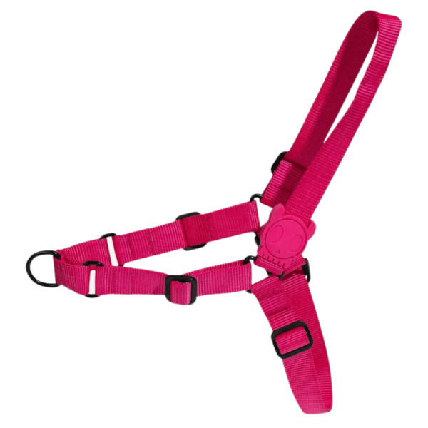 Zee.Dog Peitoral Soft Walk Led Rosa
