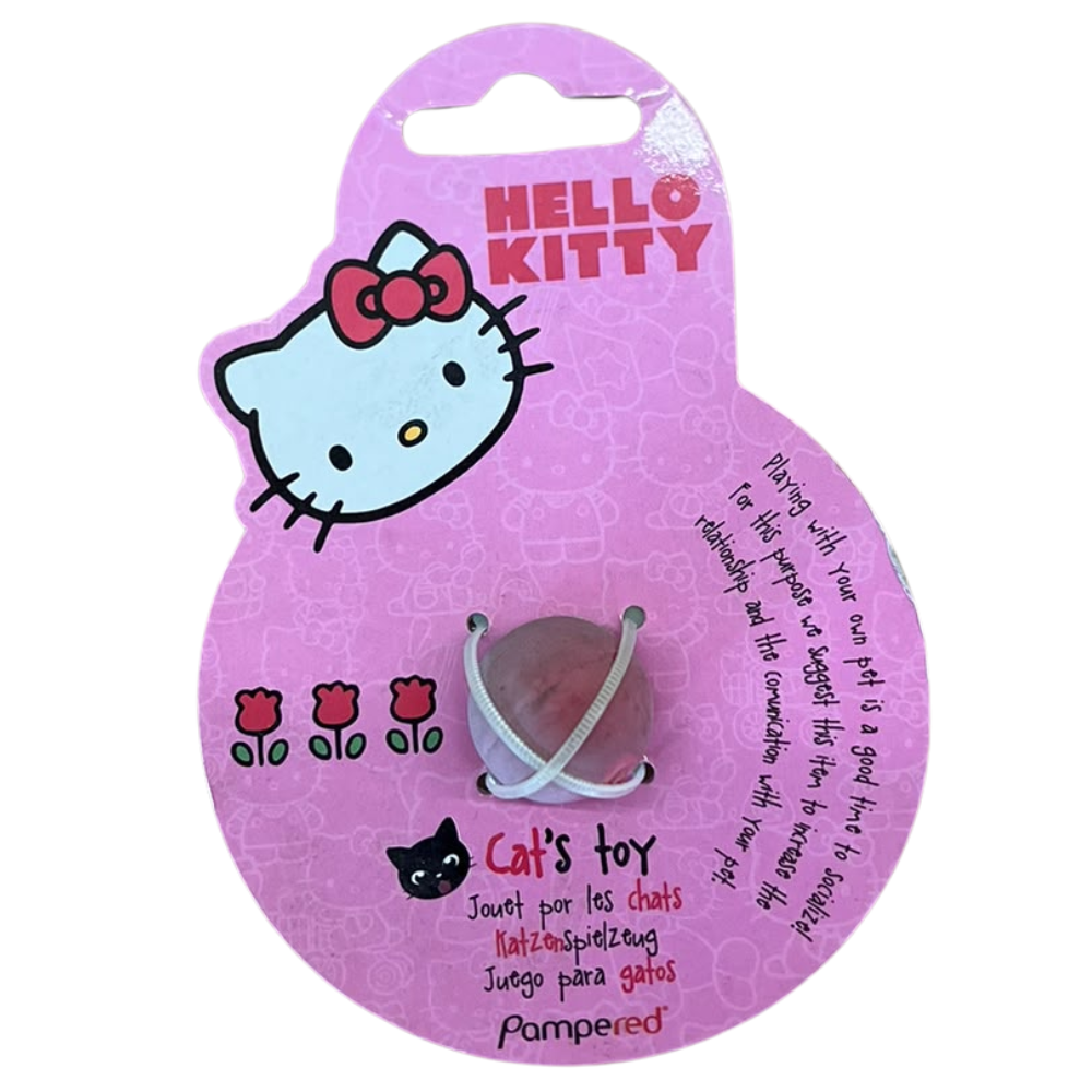 Brinq Hello Kitty Bola Latex P/ Gato 2Cm