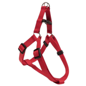 PET+ Peitoral Vermelho C/ Fecho Segurança 25 MM x 40-70 CM