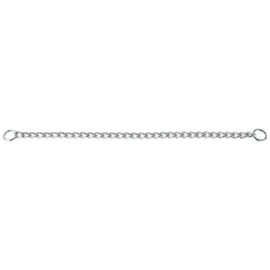 PET+ Estrangulador Cromado Elos Finos 40 CM/2 MM