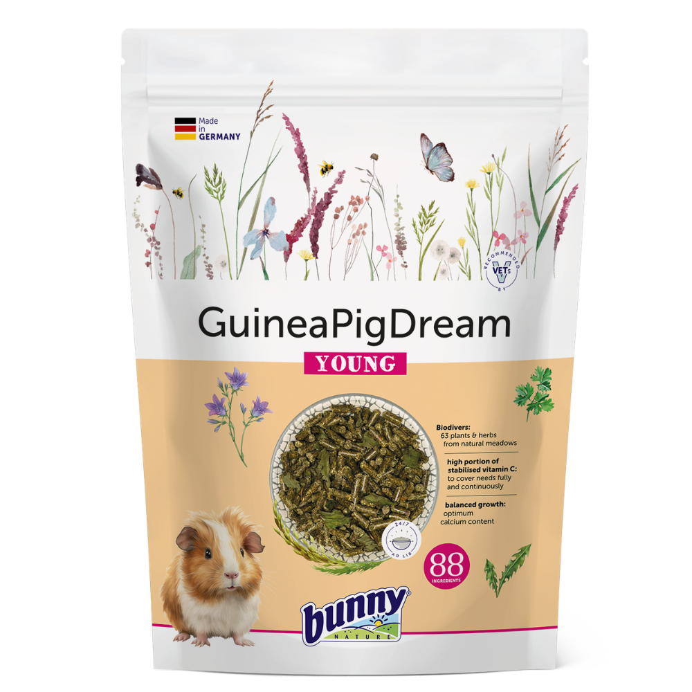 Bunny Alimento Porquinho da Índia Jovem