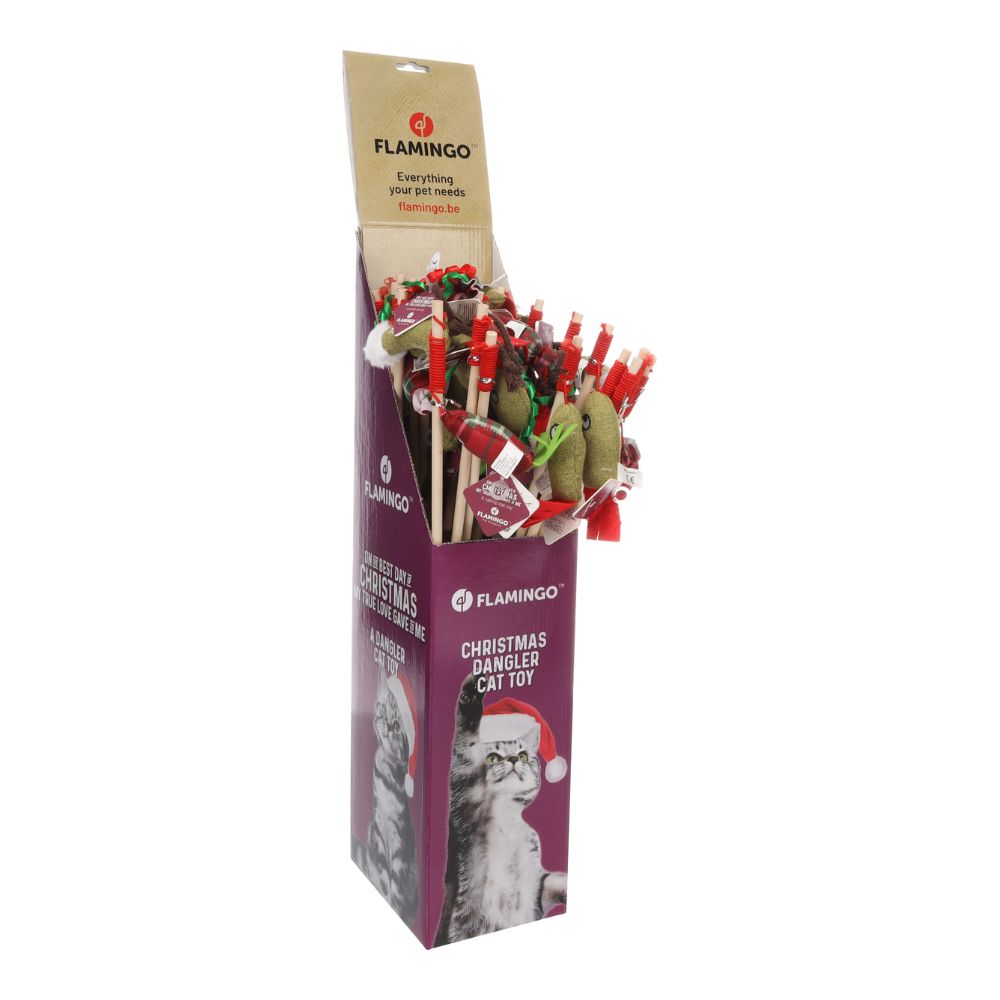 Flamingo Brinquedo Cana com Motivos Natal (Sortido) - Image 2