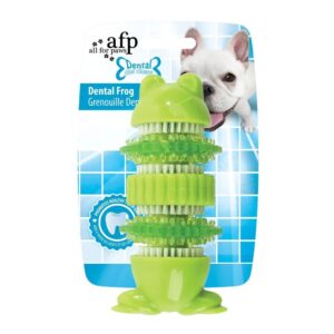 All for Paws Brinquedo Dental Chews - Dental Frog
