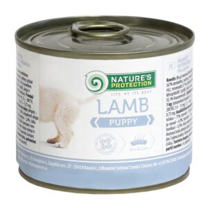 Nature’s Protection Wet Dog Puppy Lamb - Alimentação Húmida para Cachorros 200GR