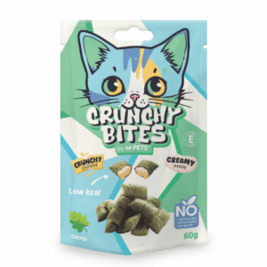 Snack para gato sabor catnip em embalagem de 60g
