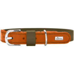 Hunter Coleira Wolmar Khaki/Laranja