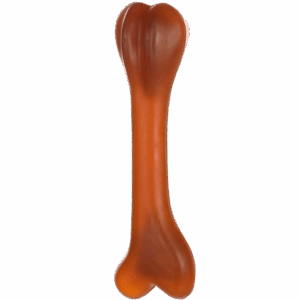Brinquedo Osso de Borracha Natural
