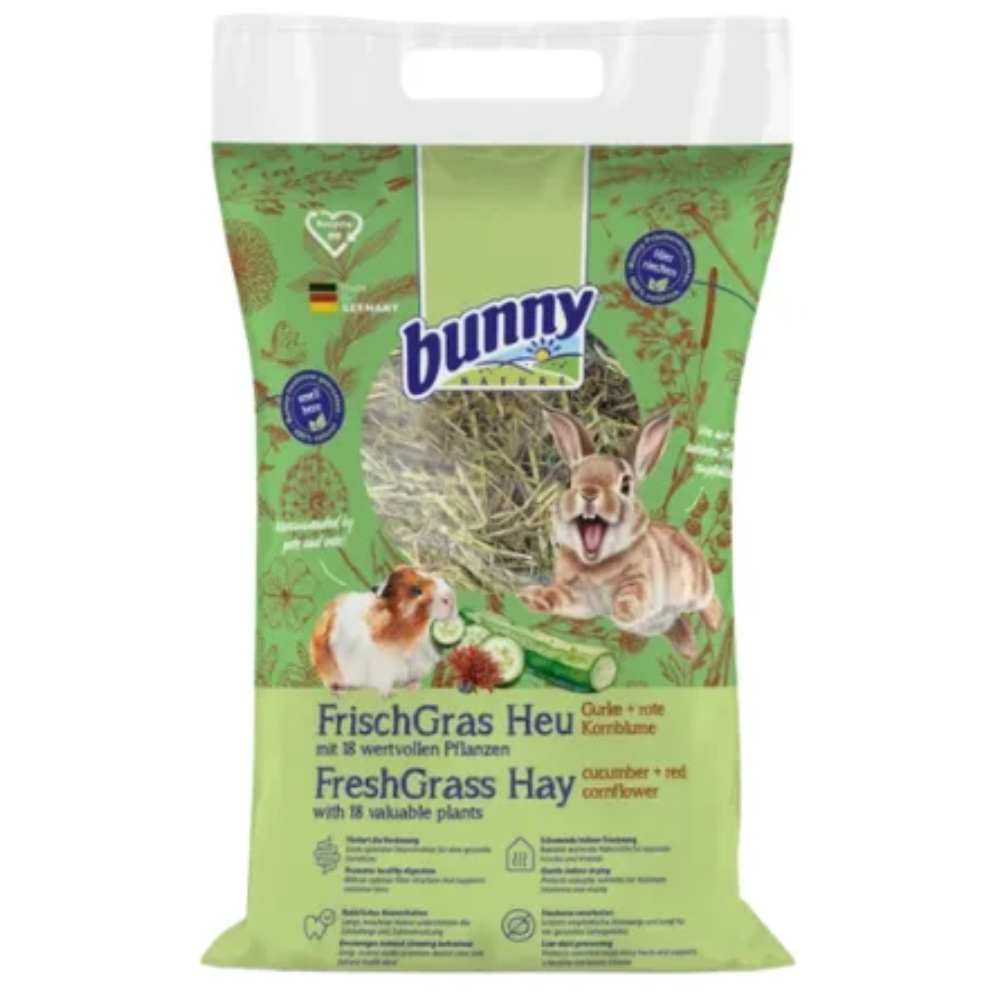 Bunny Feno com Pepino e Centaurea Vermelha 500G