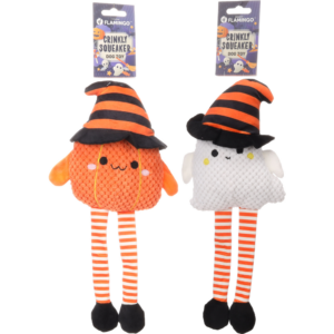 Brinquedo Halloween Abóbora e Fantastma